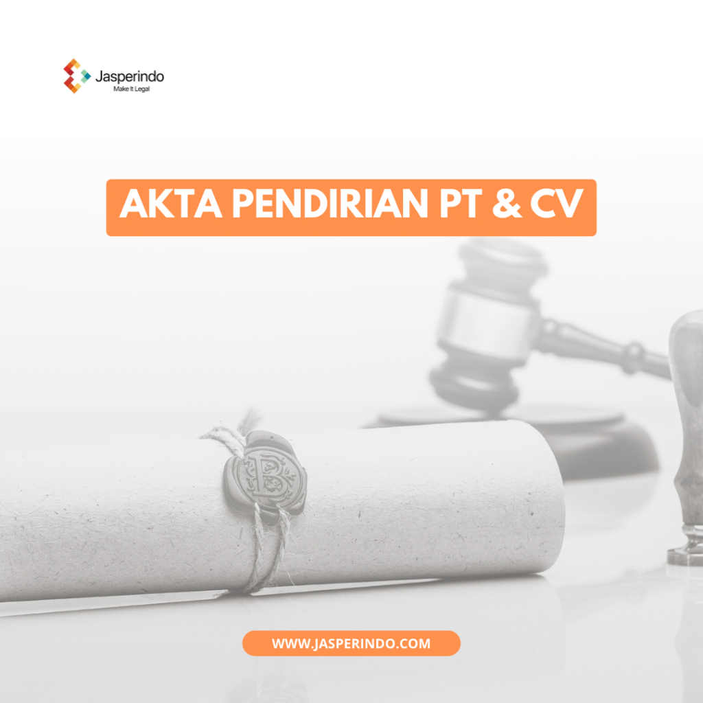 Contoh Akta Notaris Pendirian Cv