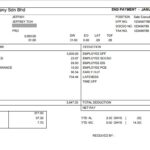 Contoh Slip Gaji Karyawan Notaris Blog