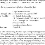 Contoh Surat Lamaran Karyawan Notaris