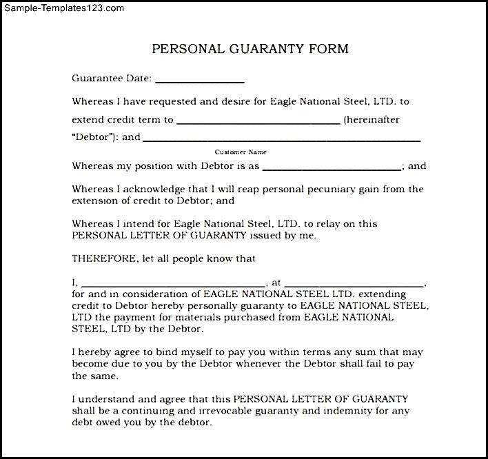 Contoh Akta Notaris Personal Guarantee